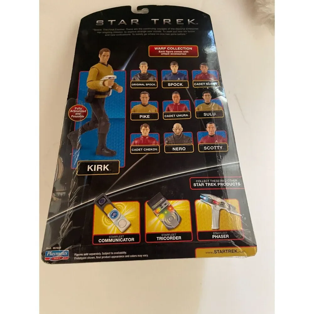 Star Trek Warp Collection Nero Vintage Y2K 2009 Action Figure New Toy Excellent